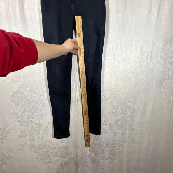 Banana Republic Devon Legging 28 LONG Faded Black Stretch Denim 28L - Picture 8 of 15